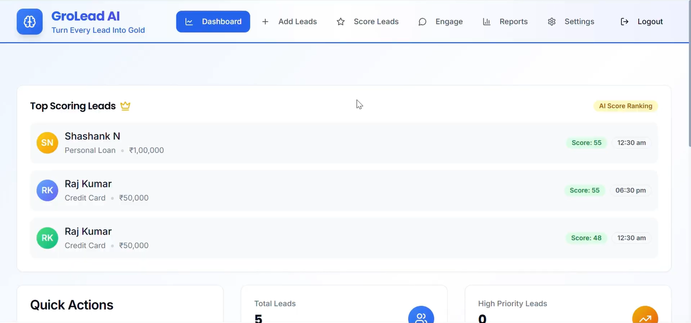 GroLead-AI project image